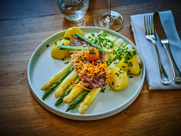 frischer Schrobenhausener Spargel