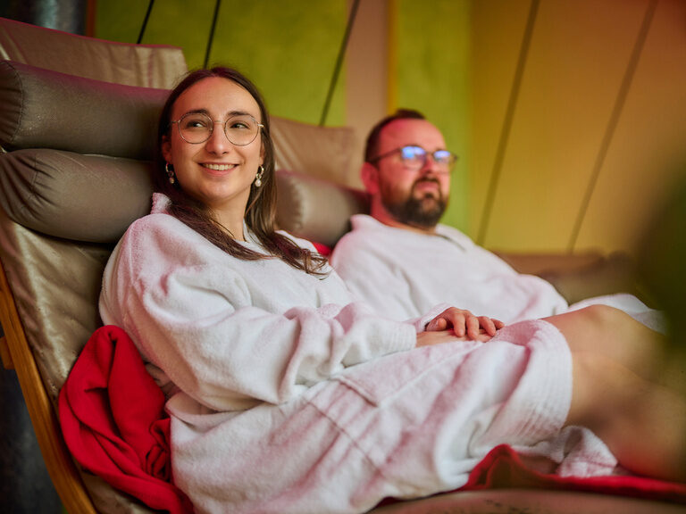 mit Blick auf den Aussenbereich