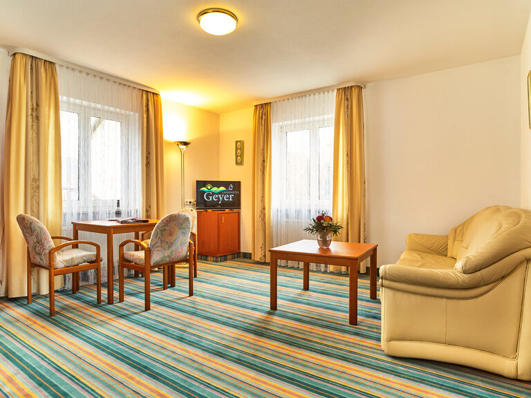 Blick in die Landhaussuite