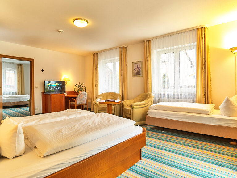 Unsere Landhaussuite ist flexibel nutzbar