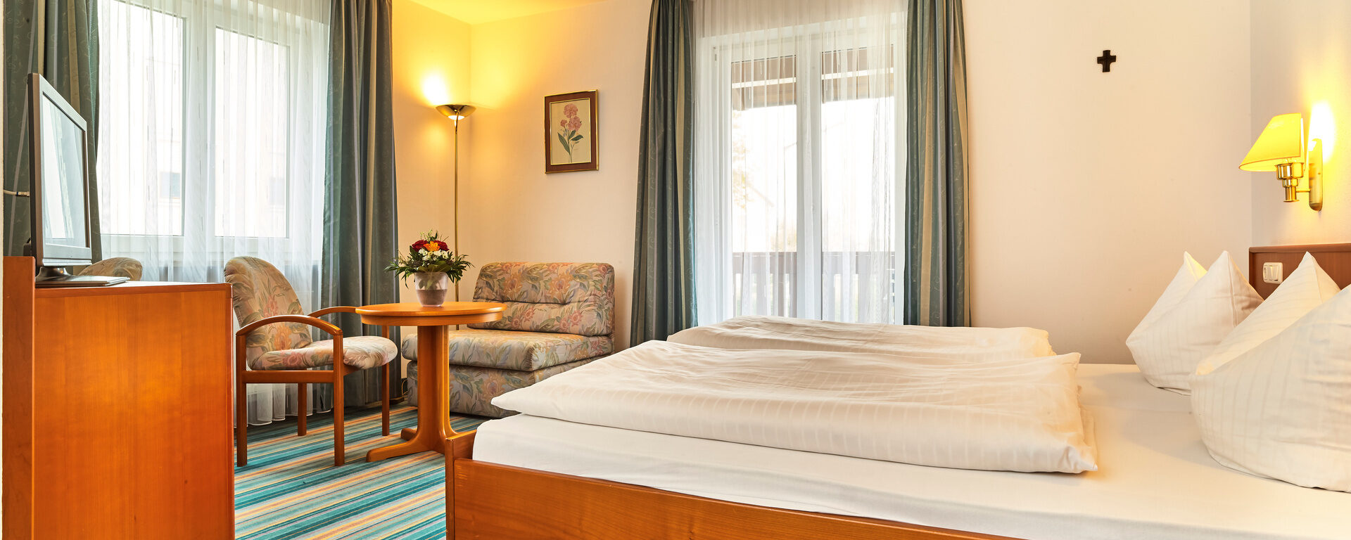 aktivurlaub doppelzimmer ger&auml;umig