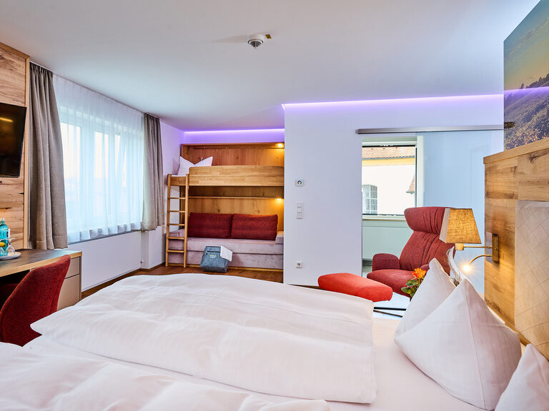 Birnhof Juniorsuite mit Stockbetten