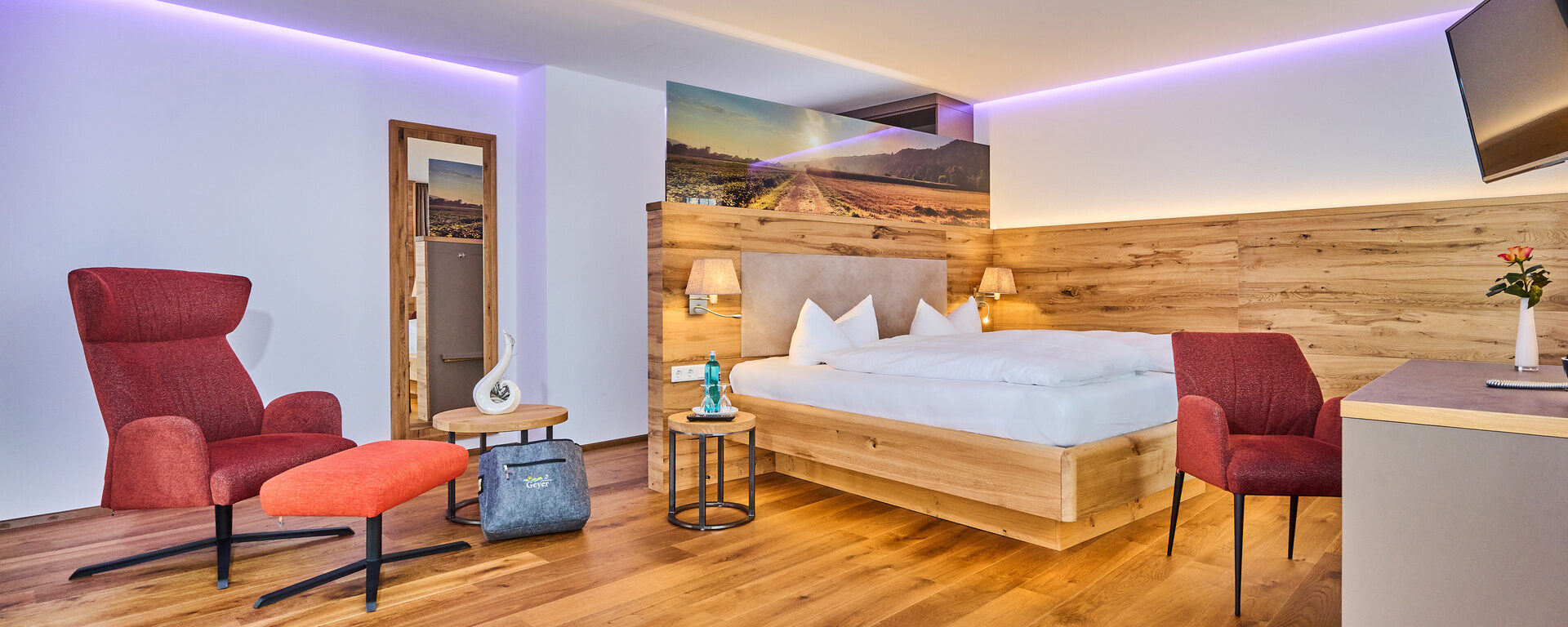 Komfort genie&szlig;en in unseren Suiten