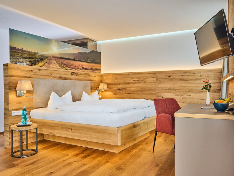 Birnhof Juniorsuite mit Holzboden